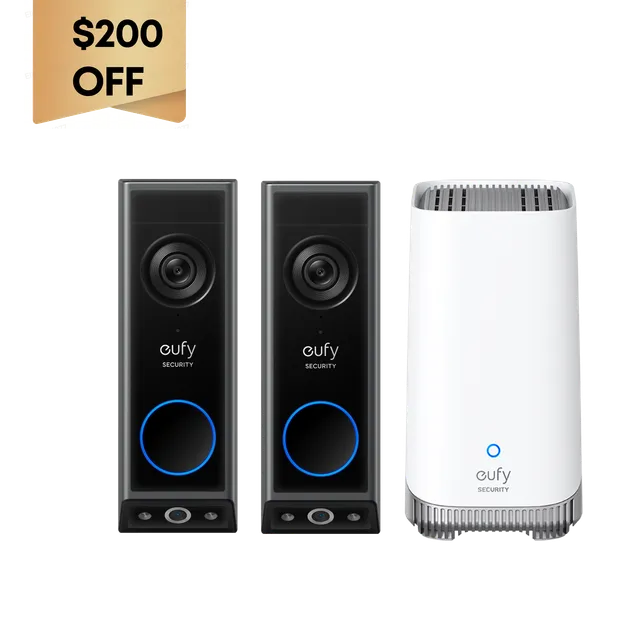 eufy-video-doorbell-e340-2er-set-homebase-s380 image 1