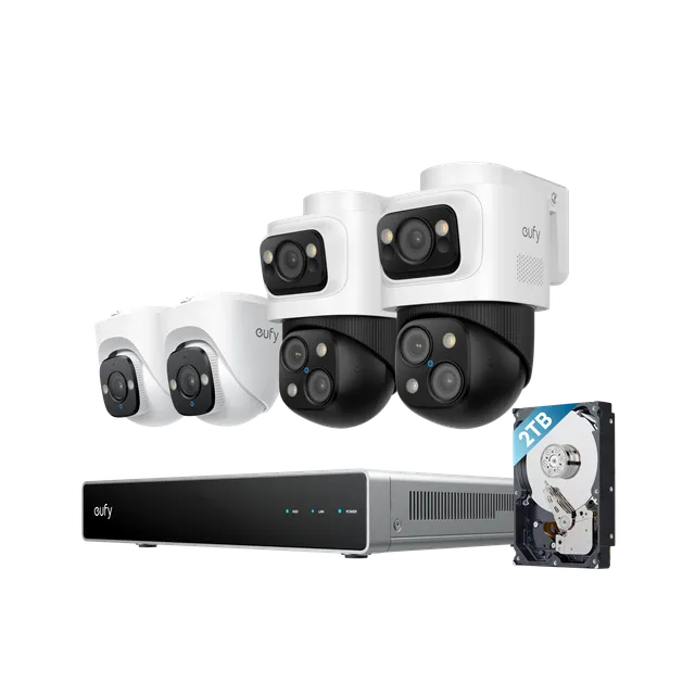 eufy-nvr-security-system-s4-4-kamera-berwachungssystem-mit-4k-turmkameras-und-2- image 1