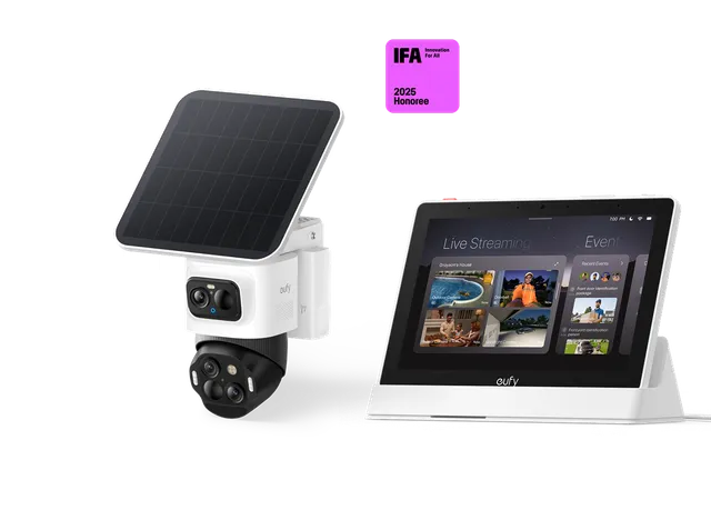 eufy-eufycam-s4-smart-display-bullet-ptz-4k-berwachungssystem-mit-solarplus-2-0 image 1