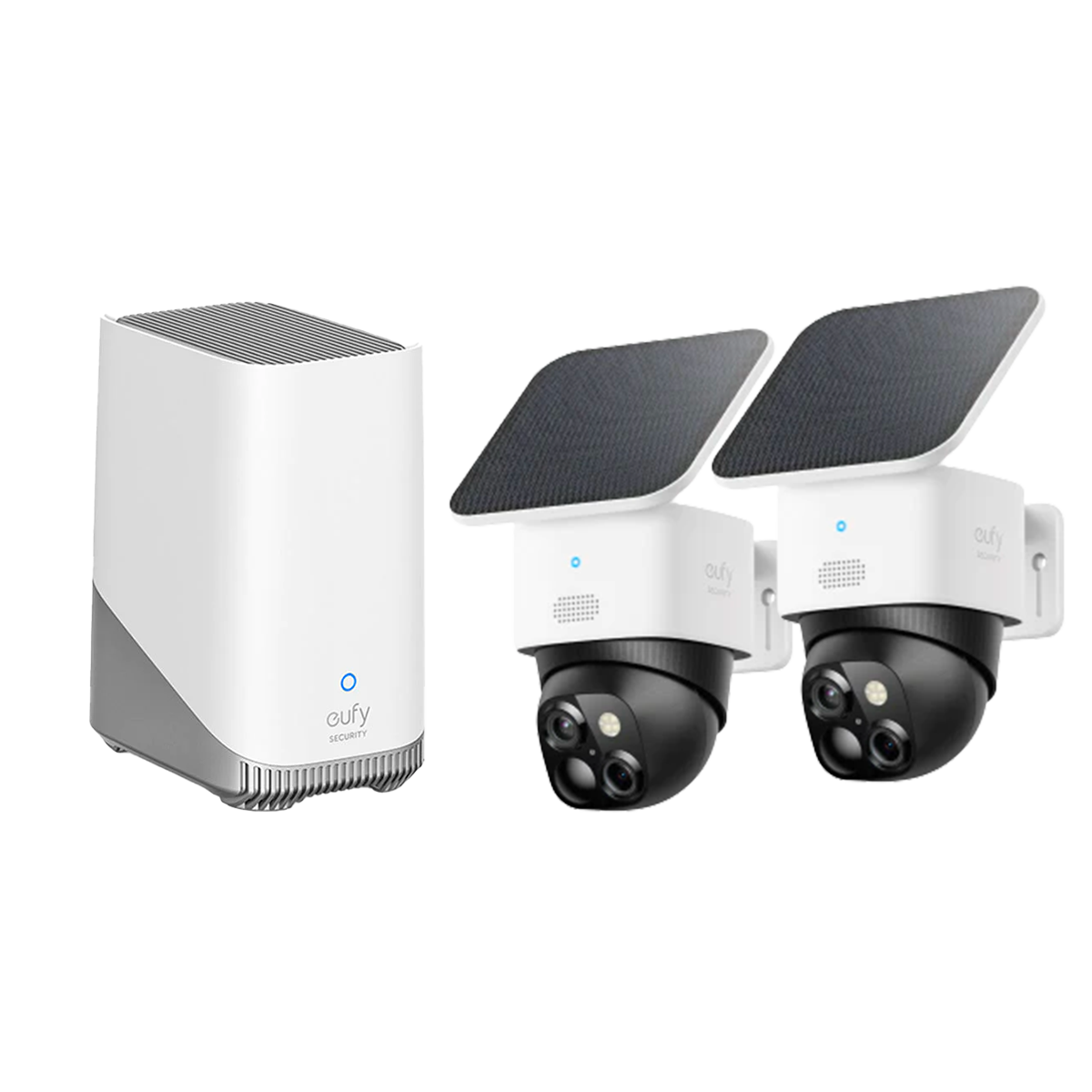 eufy-solocam-s340-2er-set-homebase-s380-solar-berwachungskamera-mit-3k-doppelkam image 1