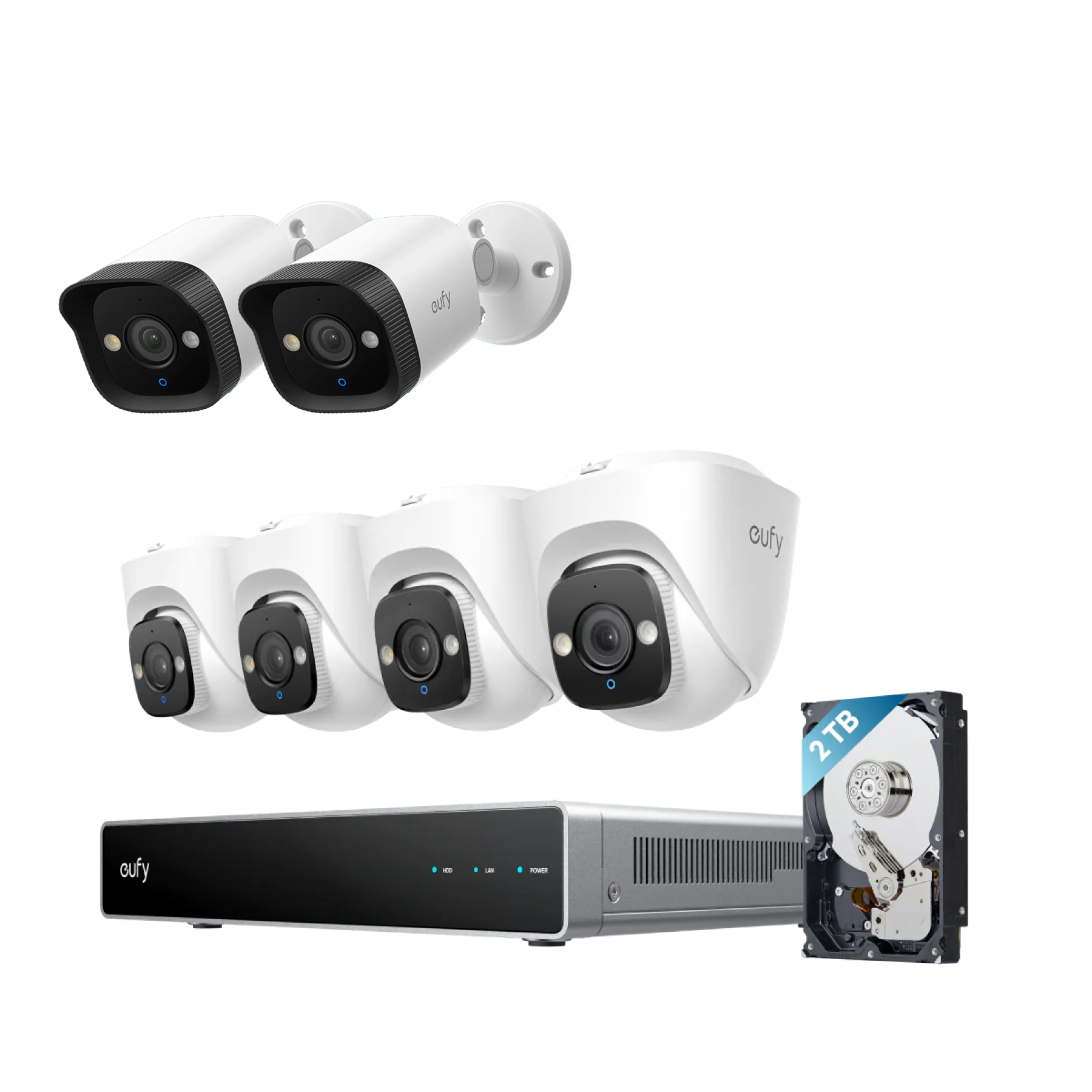 eufy-e41-poe-nvr-video-berwachungssystem-6-kamera-set-4k-uhd-122-weitwinkel-star image 3