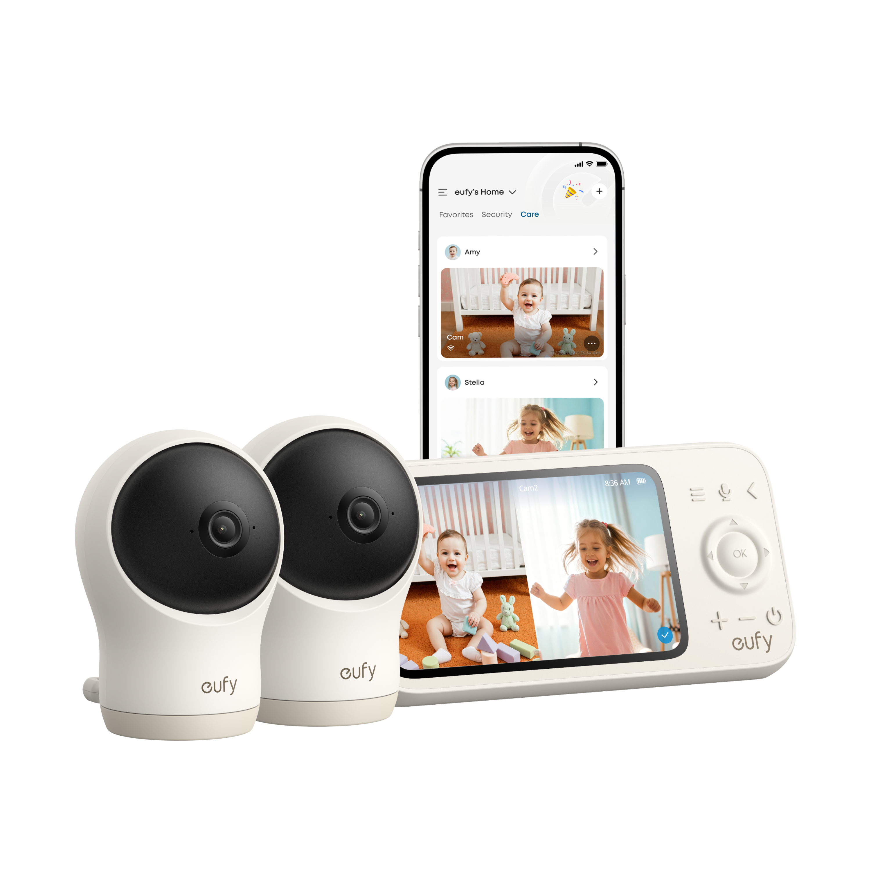 eufy-baby-monitor-c10-display-monitor-2er-pack image 2