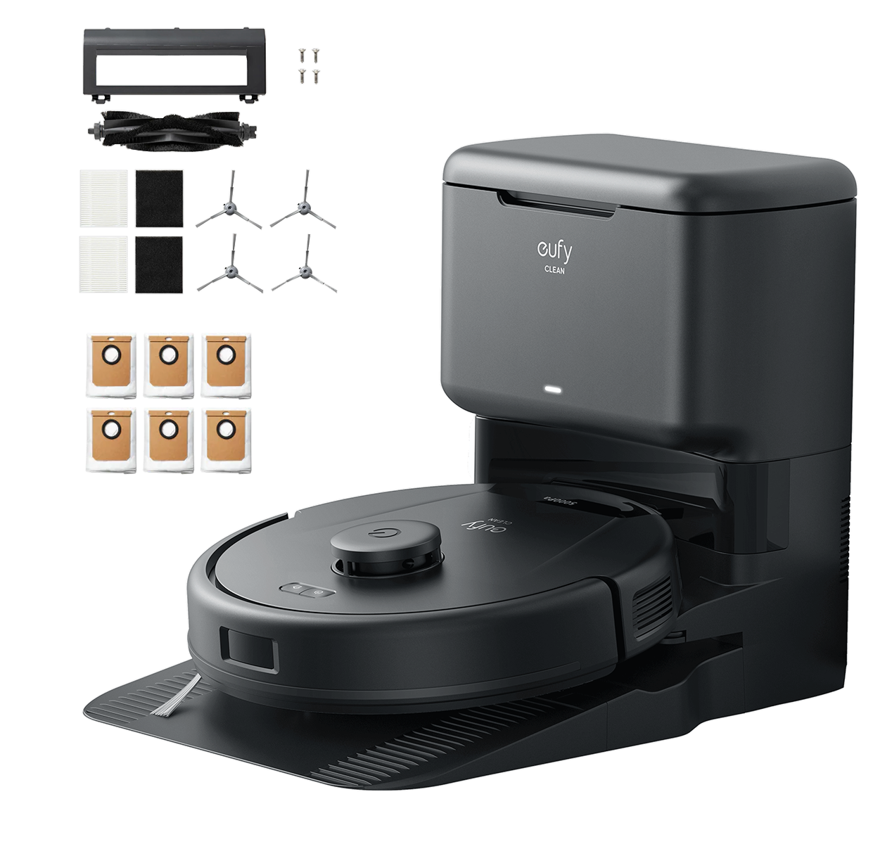 eufy-clean-l60-mit-self-empty-station-ersatz-zubeh-rset-2-staubbeutel image 1