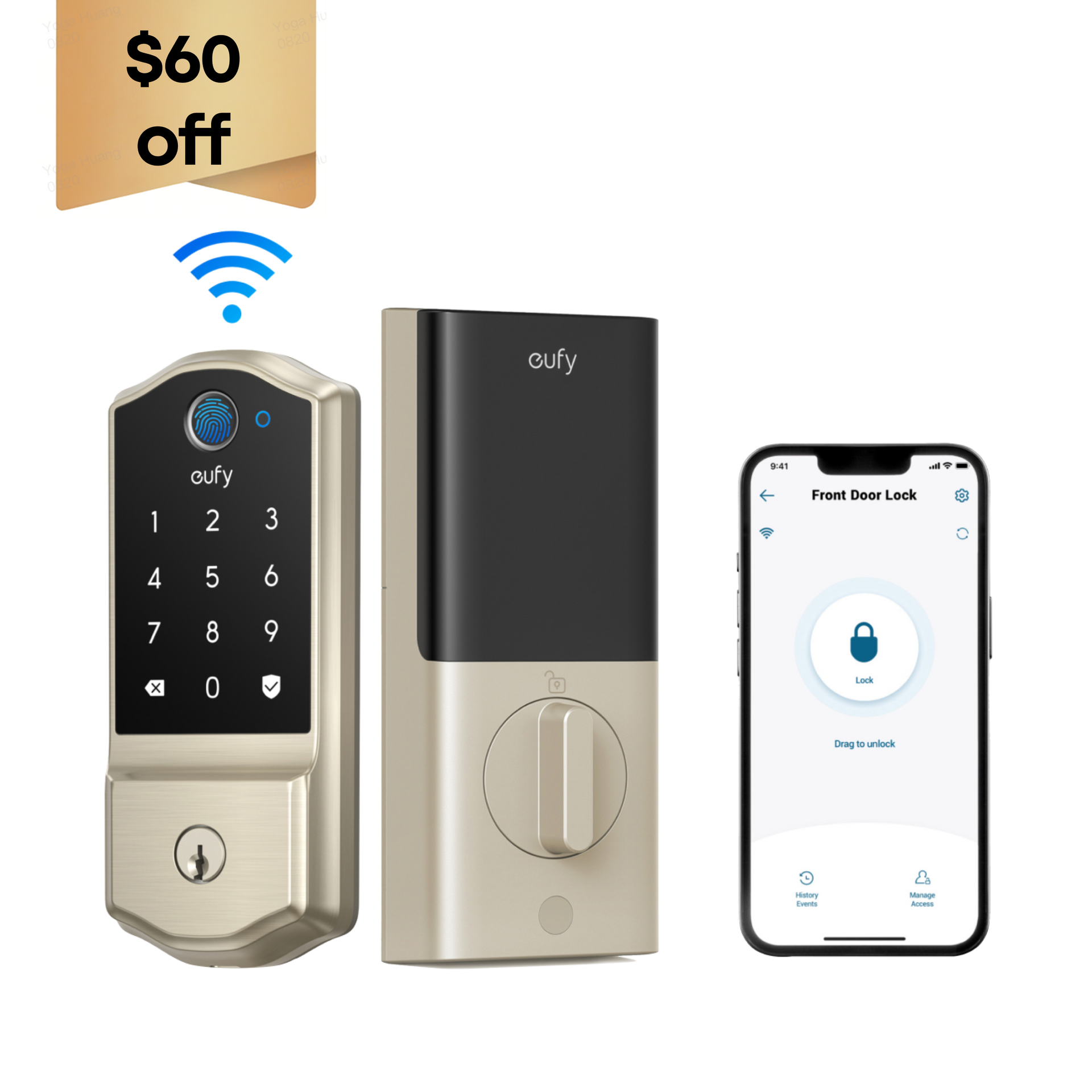 eufy-smart-lock-c210-t-rschloss-nickel-wlan-smart-lock-mit-app-steuerung-codepad image 4