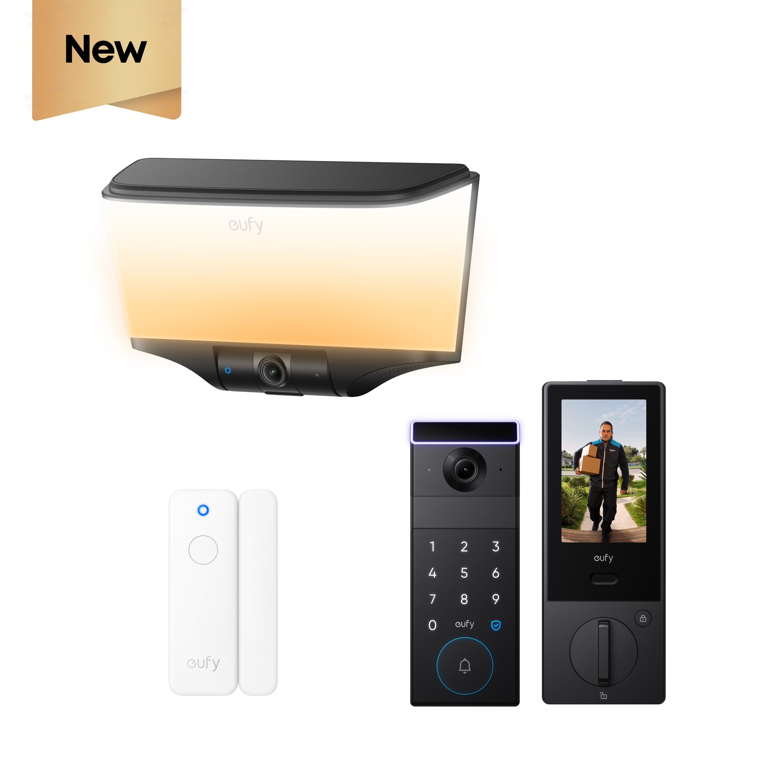eufy-entryway-door-business-kit-mit-wall-light-cam-s4 image 1