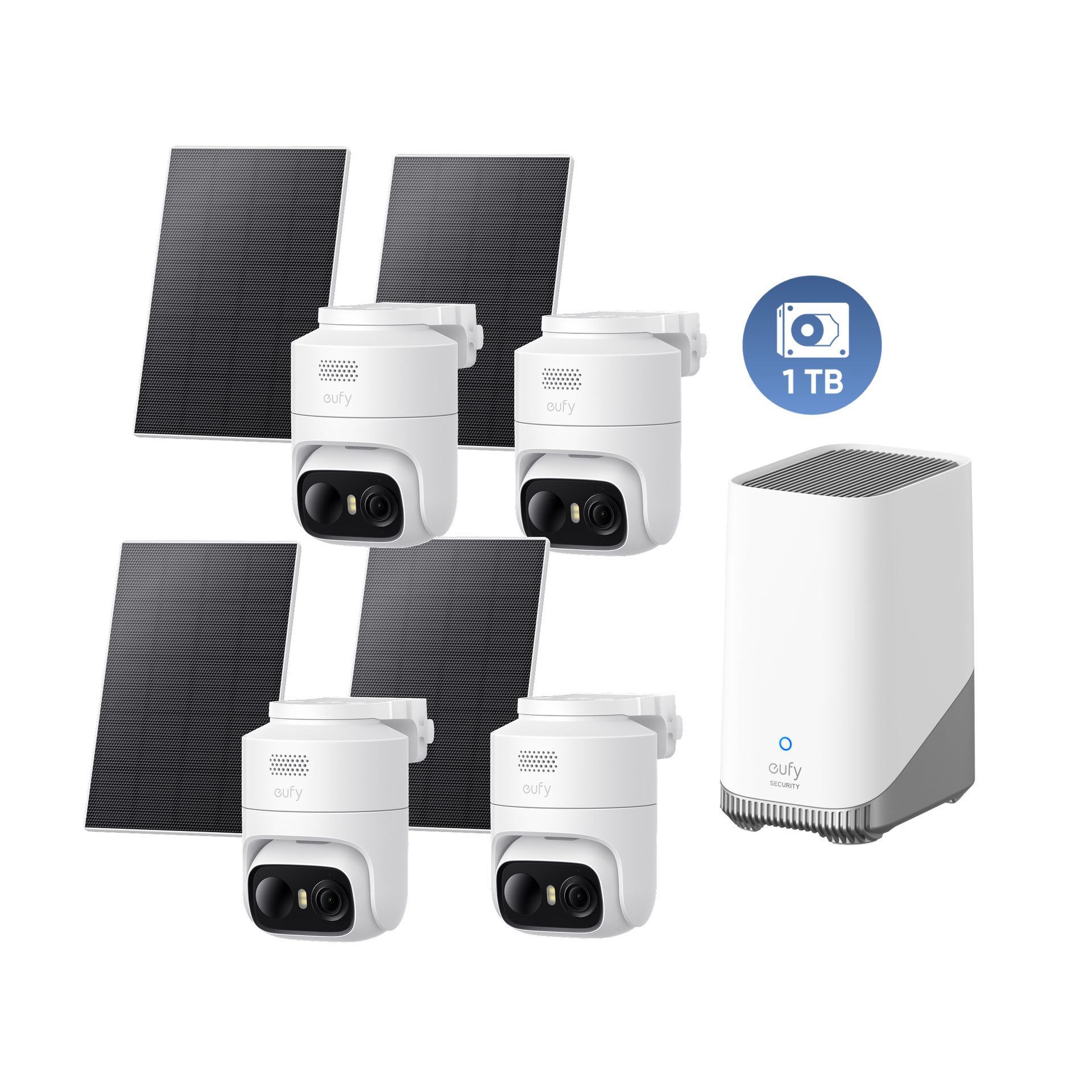 eufy-eufycam-c37-6-kamera-set-mit-homebase-3 image 3