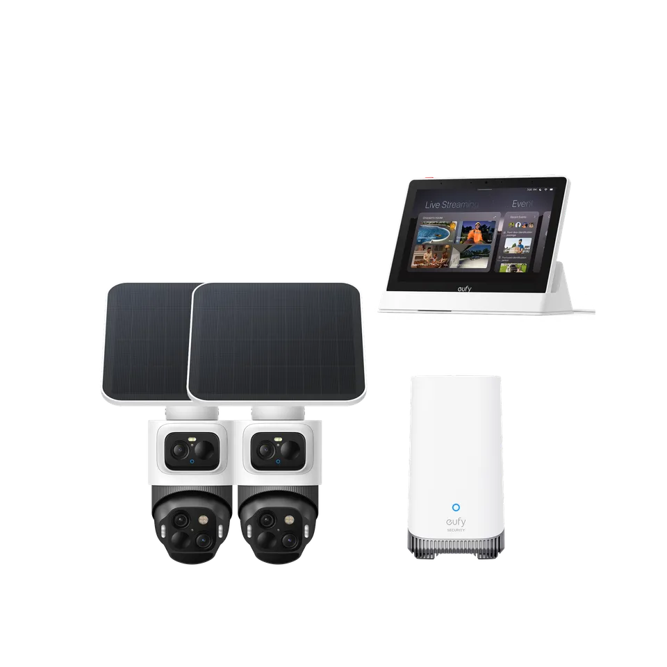 eufy-eufycam-s4-2-cam-kit-eufy-smart-display-e10 image 1
