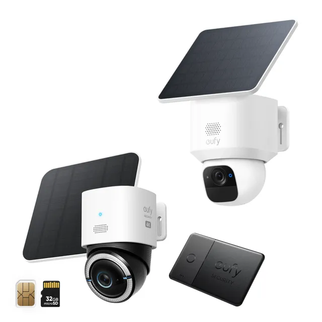 eufy-solocam-e30-smarttrack-karte-4g-lte-cam-s330-sicherheitskamera-set image 1