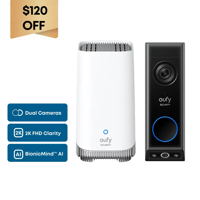 eufy-video-doorbell-e340-mit-homebase-s380-doppelkamera-farb-nachtsicht-bis-5-m- image 1