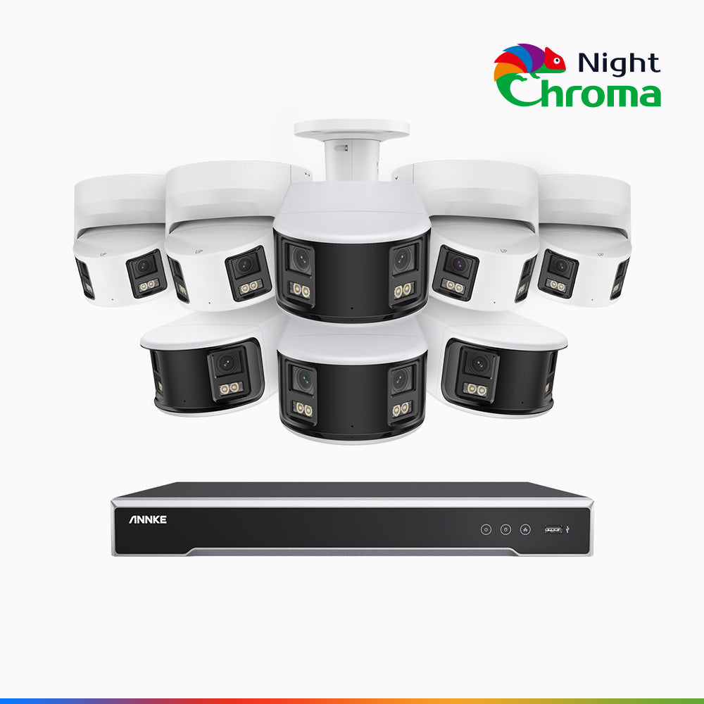 annke-nightchroma-ndk800-4k-8-kanal-poe-panorama-berwachungskamera-set-mit-8-dop image 1