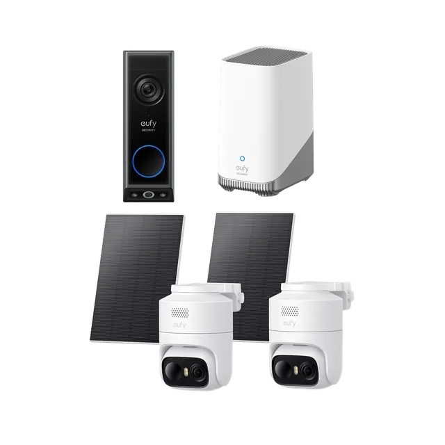 eufy-eufycam-c37-2er-set-homebase-3-video-doorbell-e340 image 1