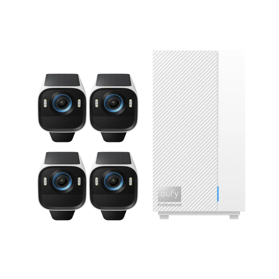 eufy-eufycam-s3-pro-set-mit-4-kameras-und-homebase-professional-s1-4k-maxcolor-v image 1