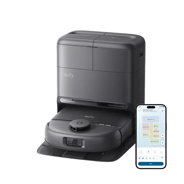 eufy-robot-vacuum-omni-c28-saugroboter-mit-hydrojet-selbsreinigung-und-15-000-pa image 1