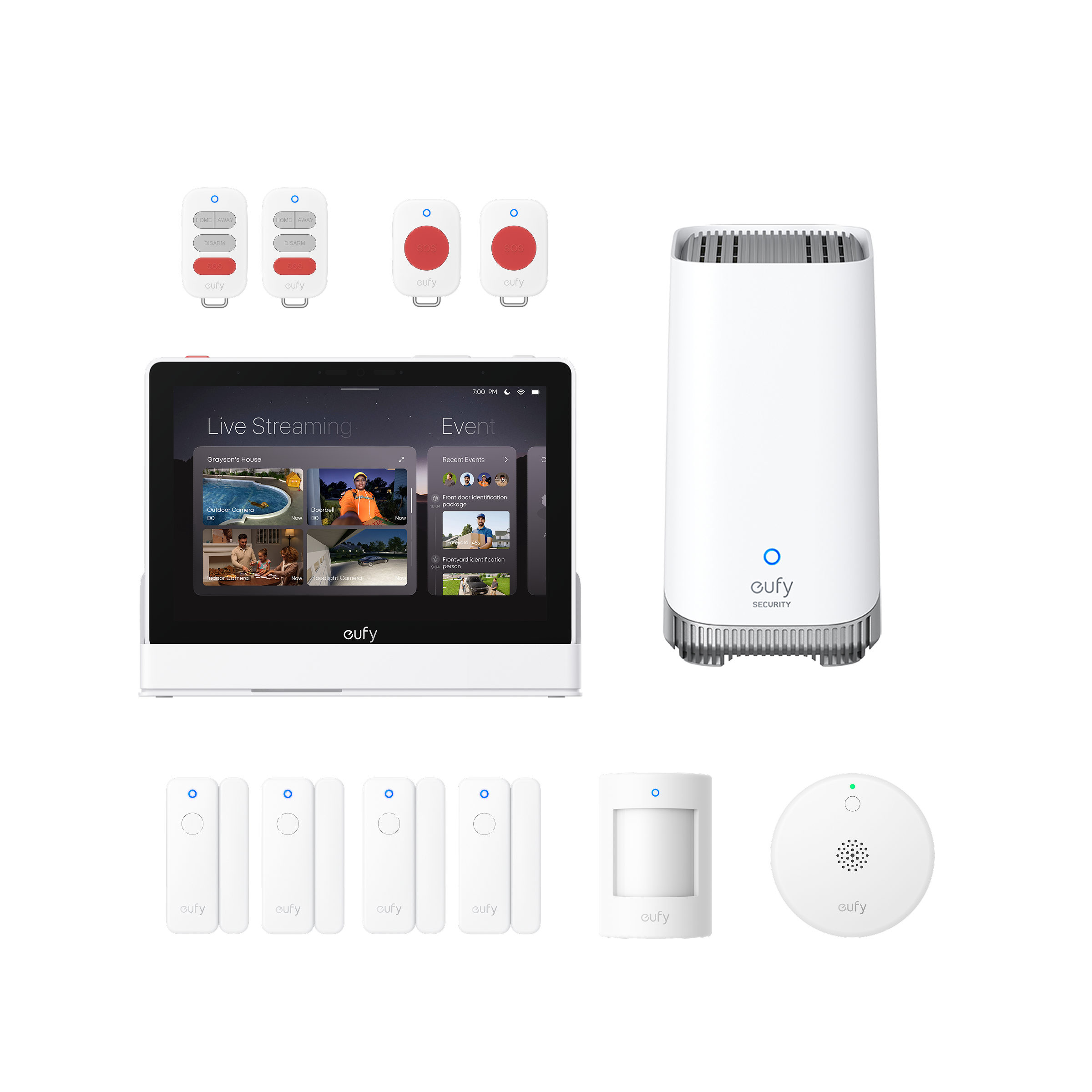 eufy-smart-sensor-hub-bundle-mit-homebase-s380 image 1