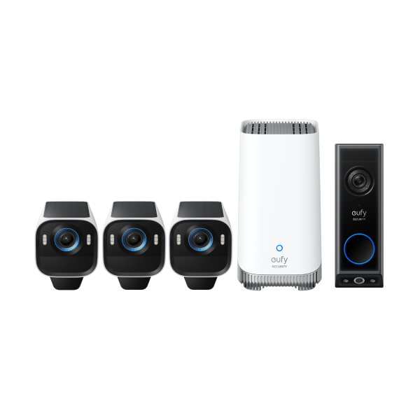 eufycam-s3-pro-3-cam-kit-video-doorbell-e340-akku-4k-berwachungsset-mit-maxcolor image 1