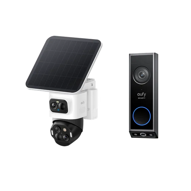 eufy-eufycam-s4-video-doorbell-e340-set-triple-lens-kamera-und-2k-t-rklingel image 1