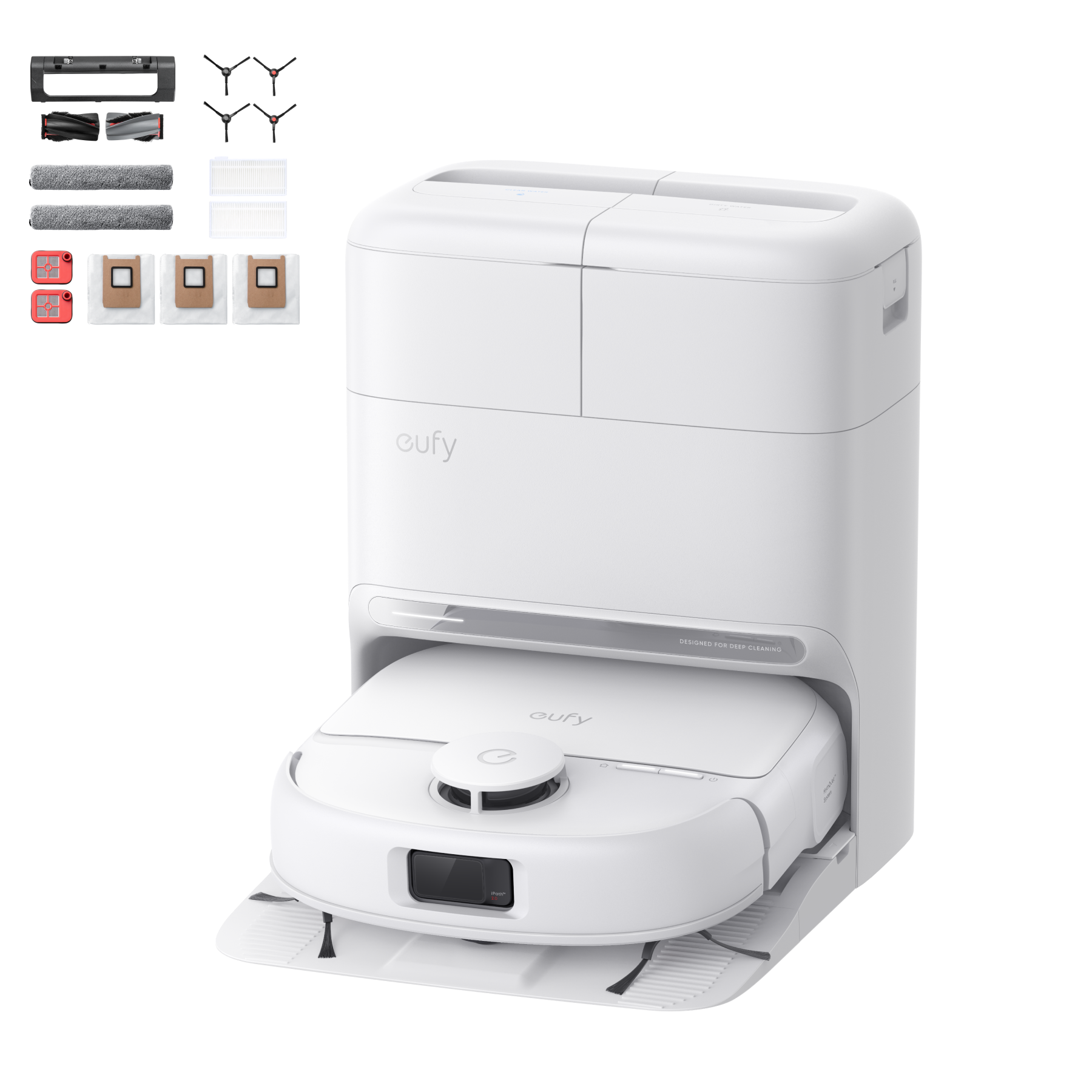 eufy-omni-c28-saugroboter-mit-wischfunktion-wei-inkl-6-monats-zubeh-r-set-und-re image 2