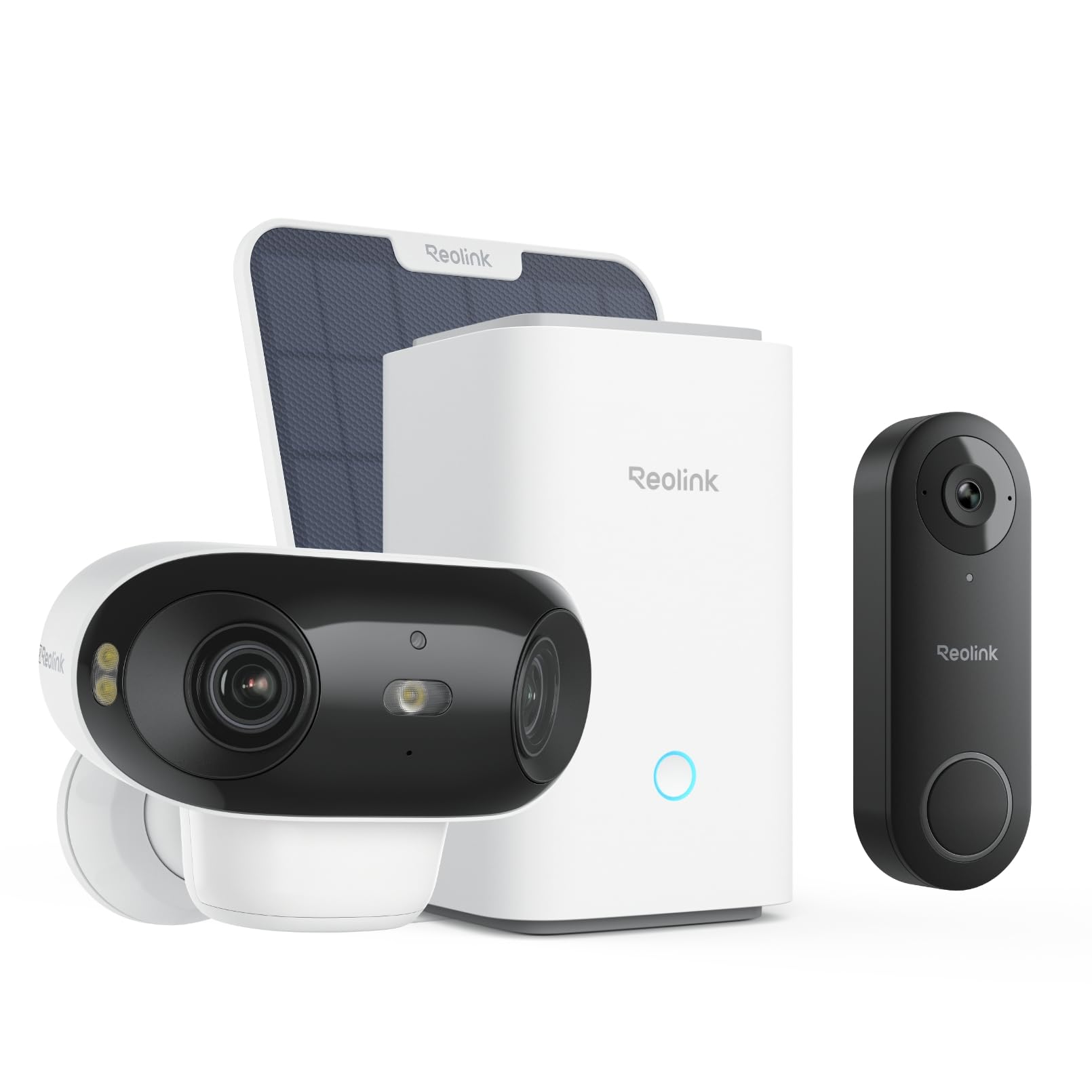 reolink-video-doorbell-mit-homehub-argus-4-pro-bundle-4k-wlan-akku-kameras-mit-1 image 1