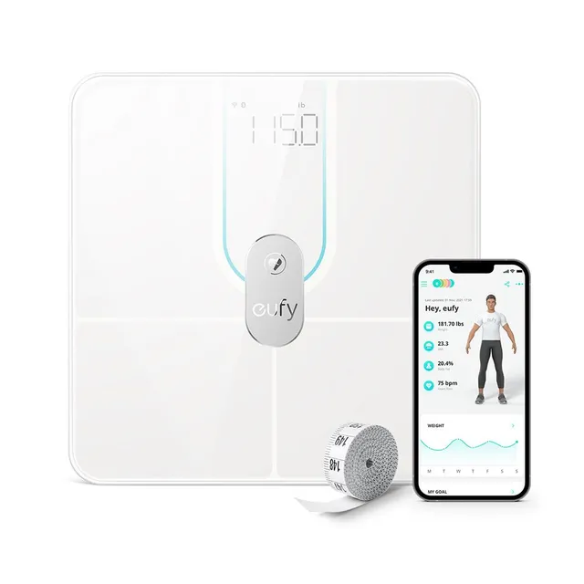 eufy-smart-scale-p2-pro-digital-personenwaage-wi-fi-bluetooth-wei-16-messwerte image 1