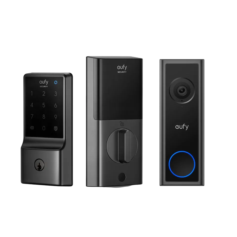 eufy-smart-lock-c210-video-doorbell-c30-set image 1